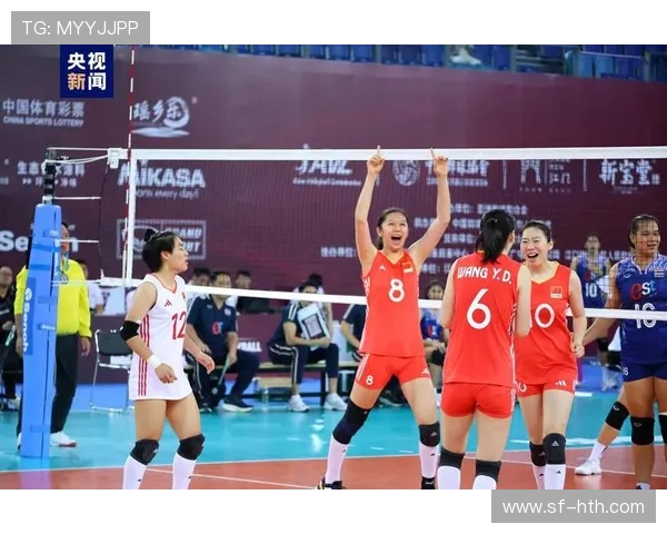 激情对决展现实力 中国女排以3比0完胜日本队勇夺亚锦赛冠军